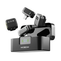 Multifuncionalni receiver mikrofon 2u1 Moxom MX-AX88 crni