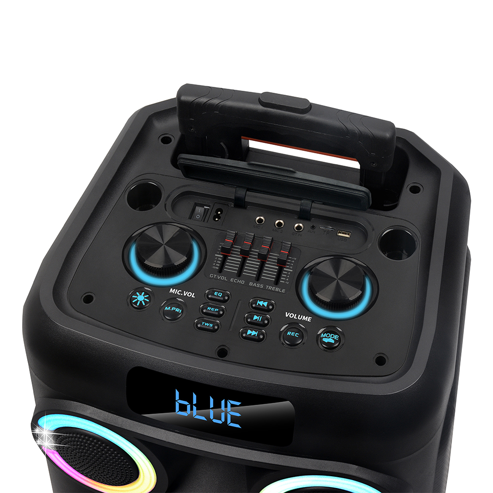 Zvucnik bluetooth NDR-B315 60W 15inca sa dva mikrofona crni - Slika 2