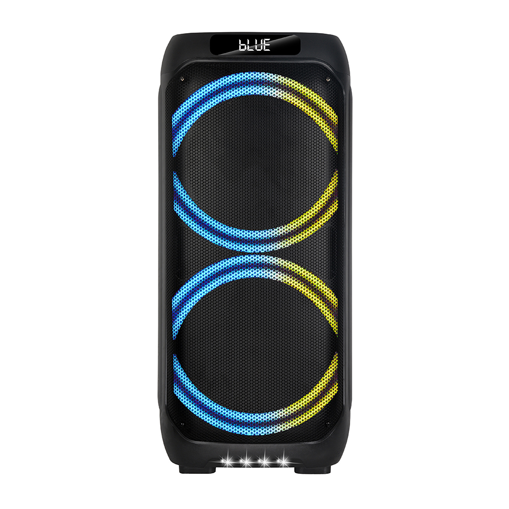 Zvucnik bluetooth NDR-1308 (DSP) 60W 2*8 inca sa dva mikrofona crni - Slika 2