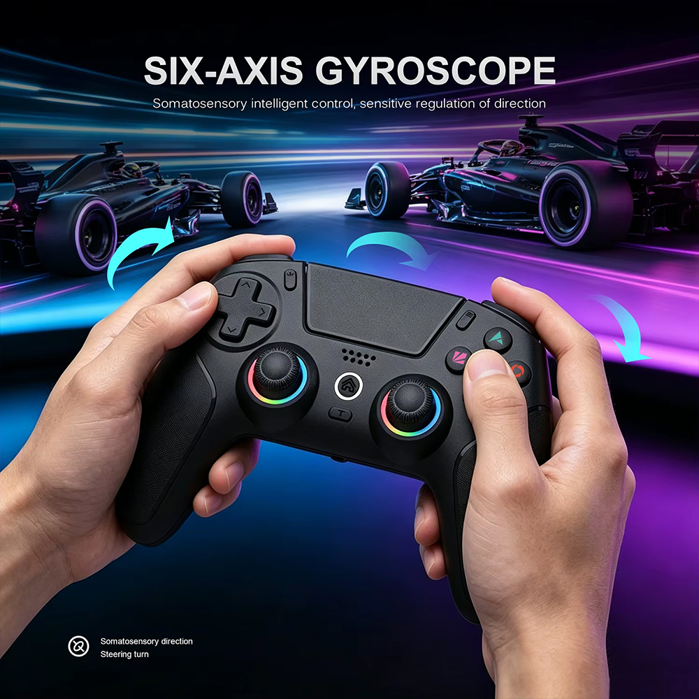 Joypad PS5 i PC RGB beli - Slika 3