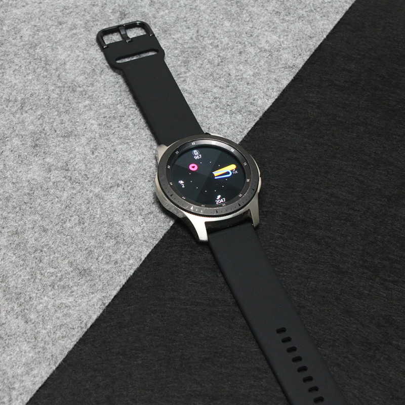 Narukvica glide za smart watch 22mm crna - Slika 3