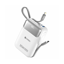 Power bank prenosiva baterija Coteci 35W iH-159 10000mAh bela