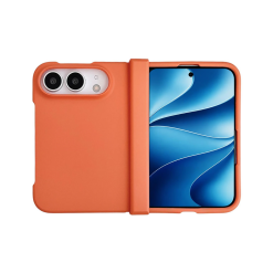 Maska Elegant Fold za iPhone 18 Duo narandzasta