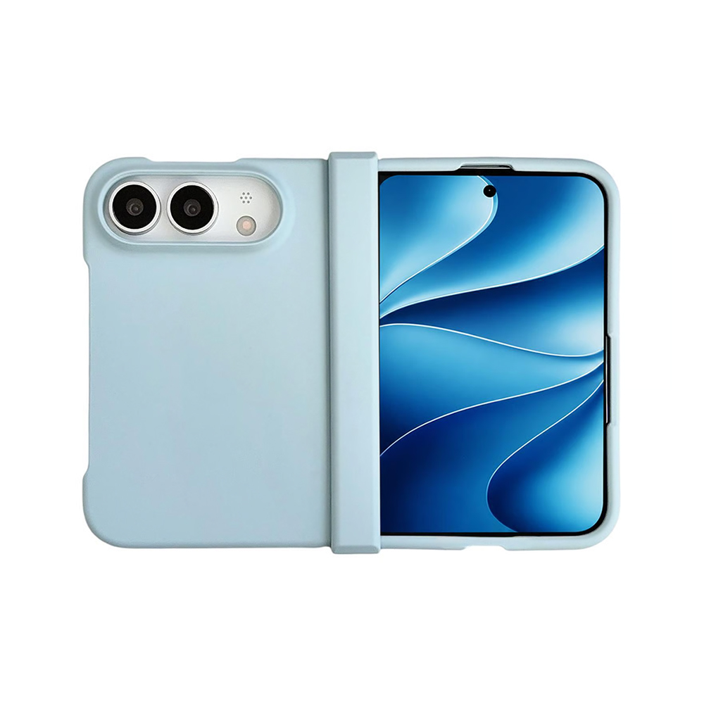 Maska Elegant Fold za iPhone 18 Duo plava