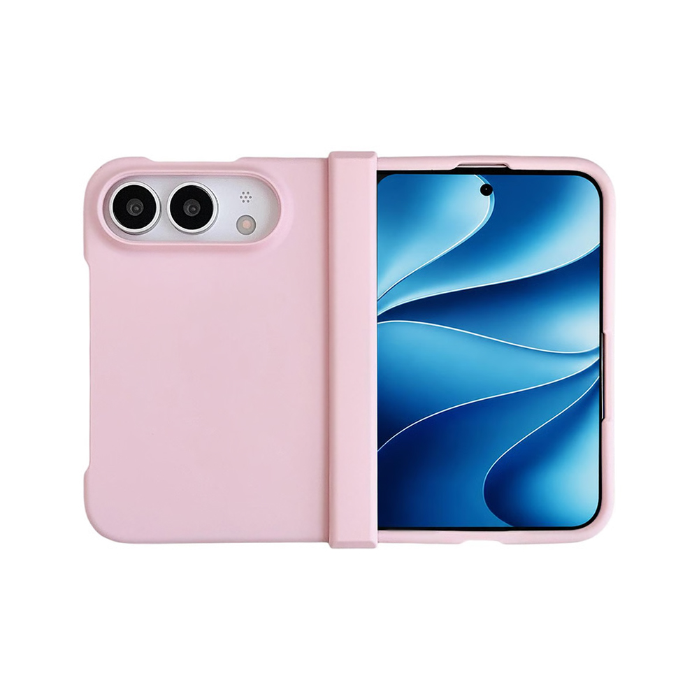 Maska Elegant Fold za iPhone 18 Duo roze