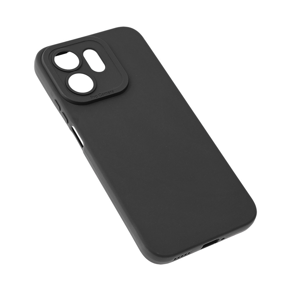 Maska Silikon Pro Camera za Honor 600 Smart/X7e Plus crna