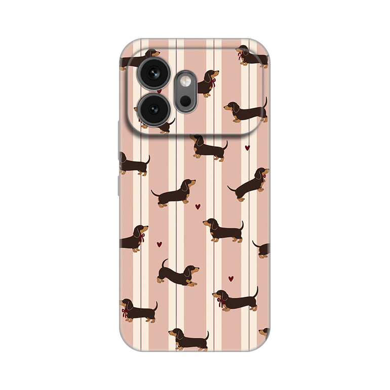 Maska Silikonska Print Skin za Honor 600 Dachshunds Love